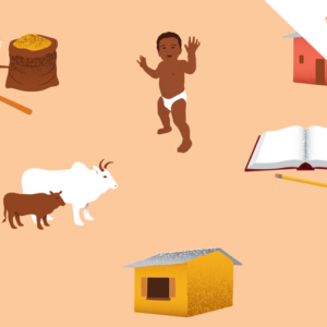 illustrations of the many considerations a girl and her partner may have — including health and financial resources