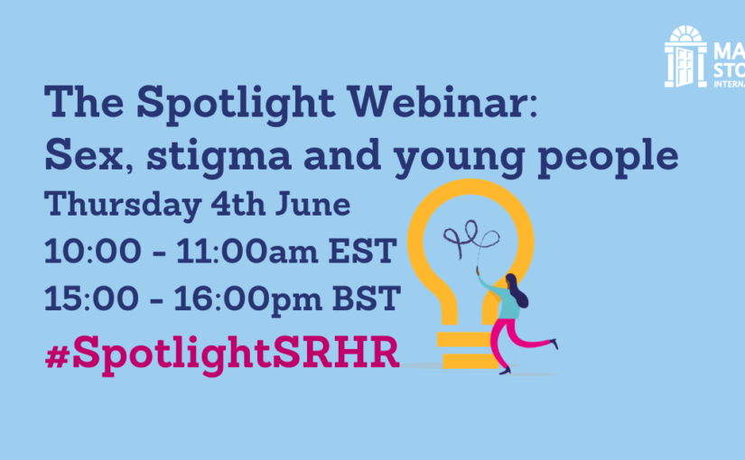 Webinar: Sex, Stigma and Young People
